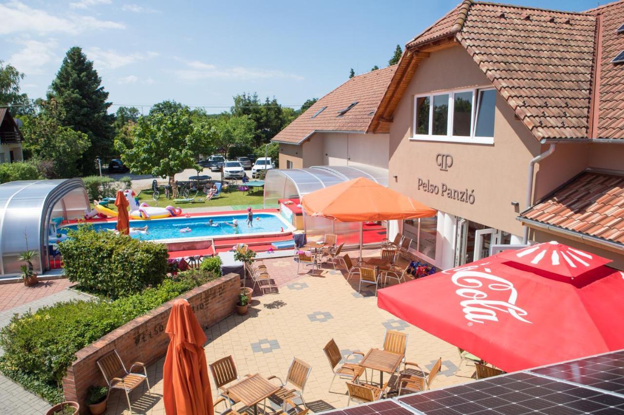 Pelso Panzio Bed & Breakfast Balatonmariafurdo Luaran gambar